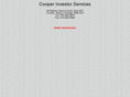 cooperinvestor.com