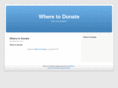 where-to-donate.com
