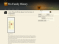 wufamilyhistory.info