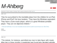 m-ahlberg.com