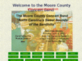 moorecountyband.com