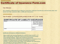 certificateofinsuranceform.com