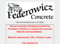federowiczconcrete.com