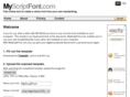 myscriptfont.com
