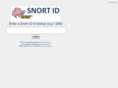 snortid.com