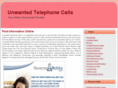 unwantedtelephonecalls.com