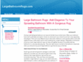 largebathroomrugs.com