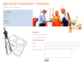 mauricesmasonryforming.com