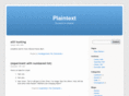 plaintext.org