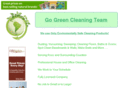 gogreencleaningteam.net