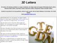 3d-letters.co.uk