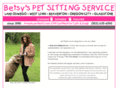 betsyspetsittingservice.com