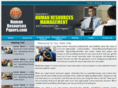humanresourcespapers.com