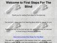 firststepsfortheblind.org