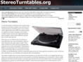 stereoturntables.org