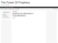 thepowerofprophecy.net