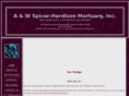 awspicer-hardisonmortuary.com