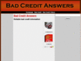 badcreditanswers.info