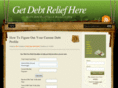 getdebtreliefhere.com