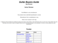 guitarbuyersguide.info