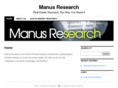 manusresearch.com