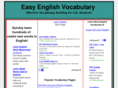 easyenglishvocabulary.com