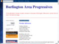 burlingtonareaprogressives.com