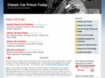 classiccarpricestoday.com