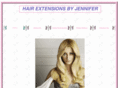 hairextensionsbyjennifer.com