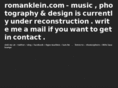 romanklein.com