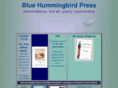 bluehummingbirdpress.com
