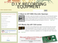 diyrecordingequipment.com