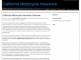 californiamotorcycleinsurance.net