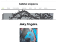 hatefulsnippets.co.uk