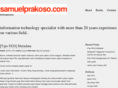 samuelprakoso.com