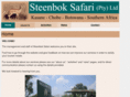 steenboksafari.com