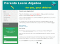 parents-learn-algebra.com