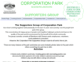 corporationparksupportersgroup.com