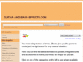 guitar-and-bass-effects.com