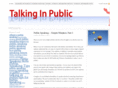 talkinginpublic.com