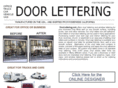 doorlettering.com