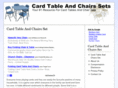 cardtableandchairsset.net
