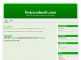 financesleuth.com