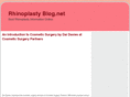 rhinoplastyblog.net