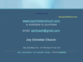 joychristianchurch.com