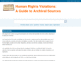 humanrightsarchive.org