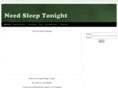 needsleeptonight.com