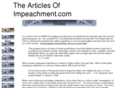 thearticlesofimpeachment.com