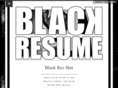 blackresume.com