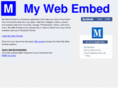 mywebembed.com